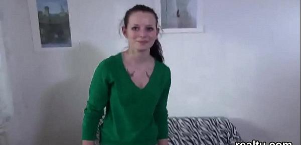  Perfect czech sweetie gets tempted in the mall and reamed in pov